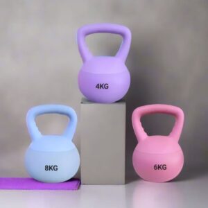 Kettlebell Weights 4KG - $120 6KG - $140 8KG - $160 ✅️ Designed for all fitness levels, these kettlebells help improve endurance, muscle tone, and flexibility. Each set includes a pair of *protective gloves* for a secure and comfortable grip, ensuring a safe and effective workout. Get fit from the comfort of your home!