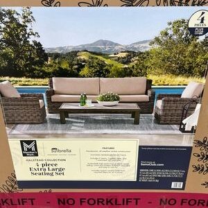 Members Mark 4 Piece Extra Large Seating Set